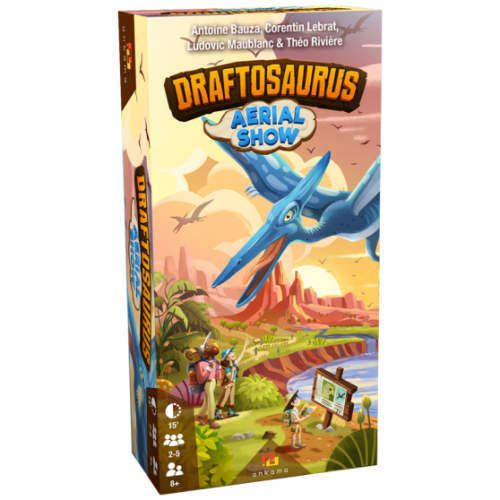 Draftosaurus Aerial show
