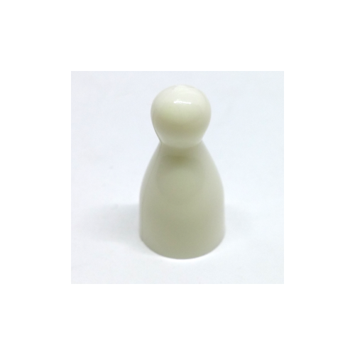 Pion Halma 24mm - Blanc