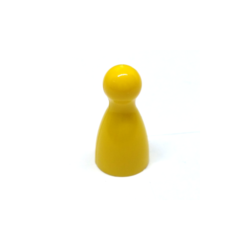 Pion Halma 24mm - Jaune