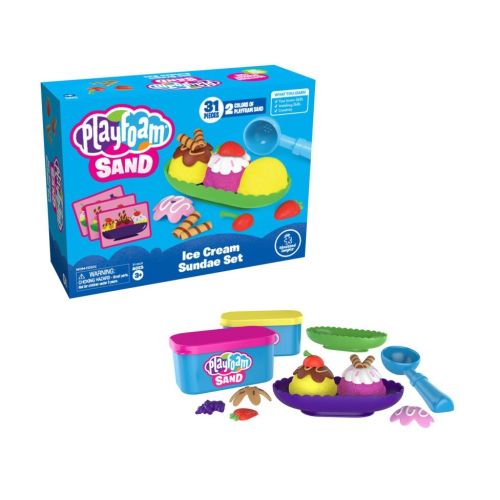 Playfoam Sand Ice Cream Sundae Set