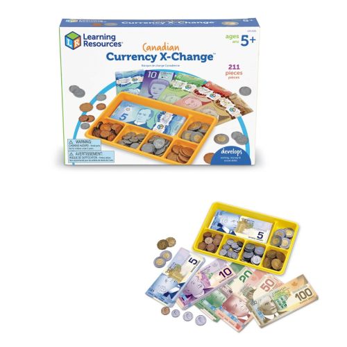 Canadian Currency X-Change Activity Set