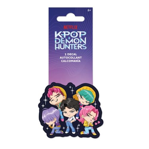 Kpop Démon Hunters décalque - Chibi - Saja Boys