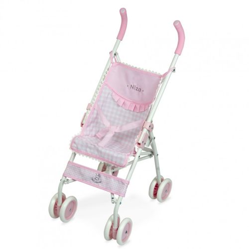 Niza collection poupée de chiffon avec carrosse