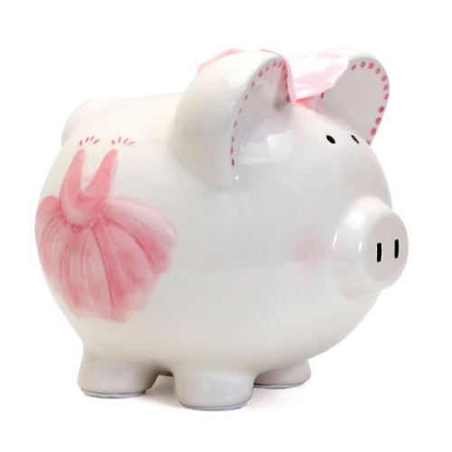 Banque Cochon en Tutu Ballerine