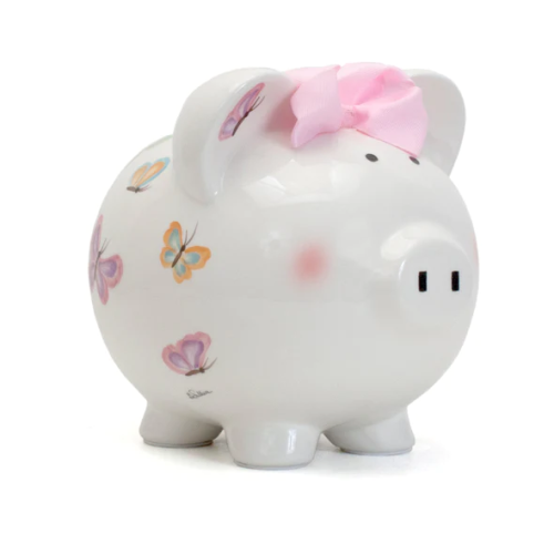 Banque Cochon Papillon