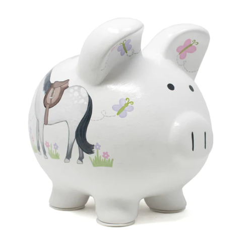 Banque Cochon Ferme, Cheval