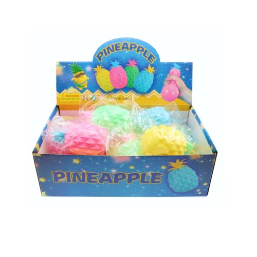 Balle antistress Ananas lumineuse (asst.)