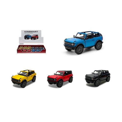 Kinsmart 2022 Ford Bronco décapotable 5" (asst.)
