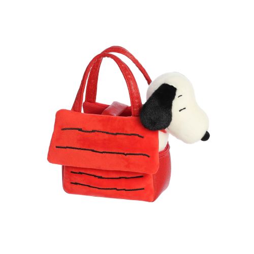 Snoopy et son sac maison