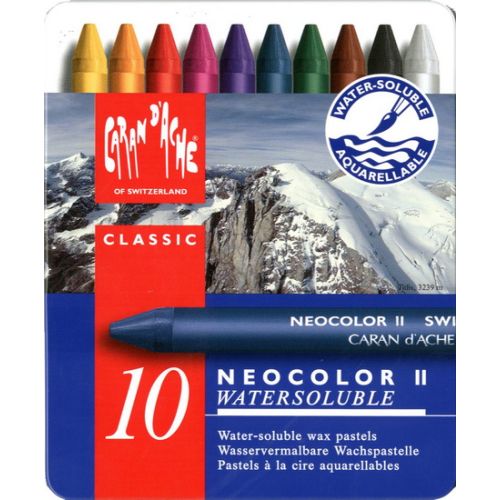 CRAIES PASTELS NEOCOLOR II CARAN D'ARCHE PQT 10