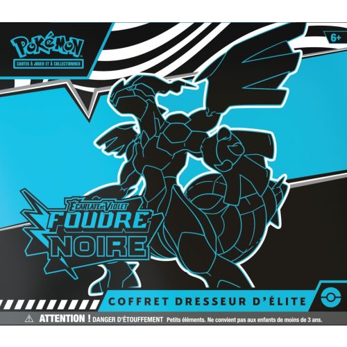 Pokemon Francais SV10.5 Black Bolt Elite Trainer