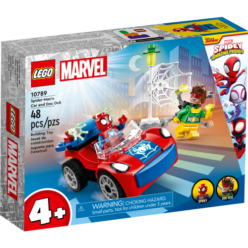 La voiture de Spider-Man et Docteur Octopus