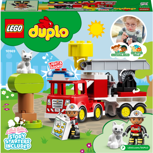 Le camion de pompiers