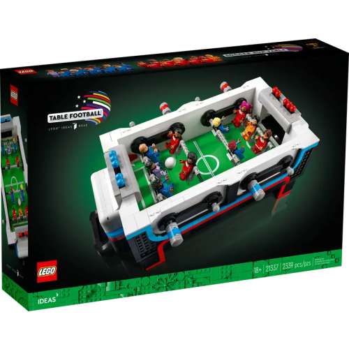 boite LEGO Ideas #45 : Le baby-foot - Soccer Sur Table #21337