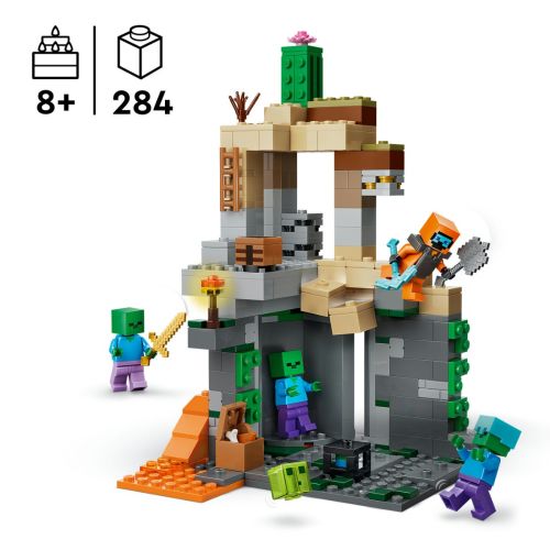 Le donjon aux zombies Minecraft