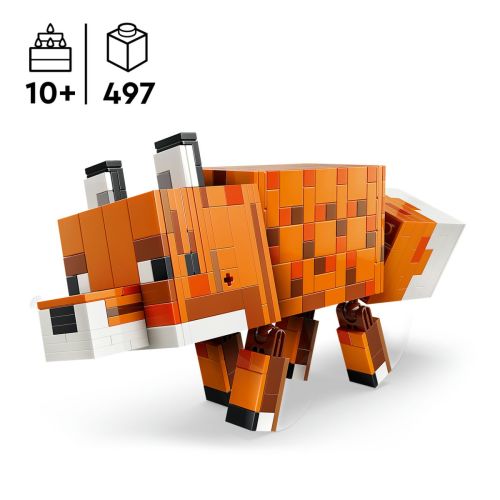 Le renard Minecraft