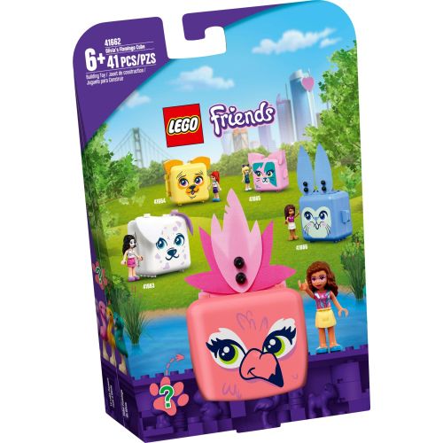 Le cube flamant rose d'Olivia