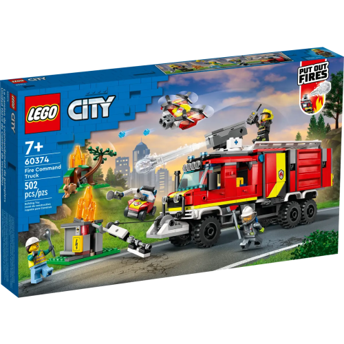 Le camion d’intervention des pompiers