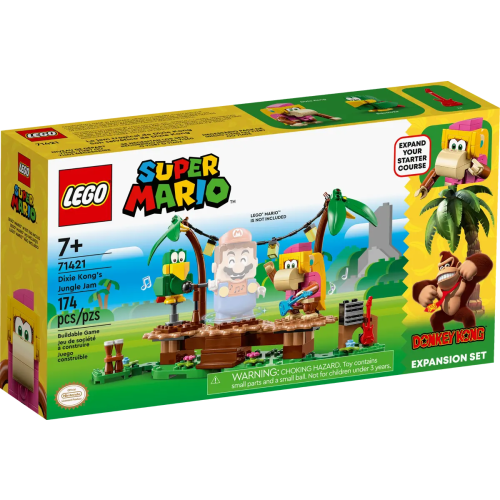 Le jam tropical de Dixie Kong Ensemble d'extension LEGO® Super Mario