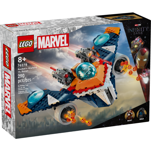 Le Warbird de rocket Contre Ronan