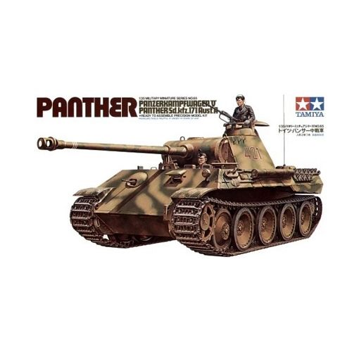 MC Tank Allemand Panther 1:35