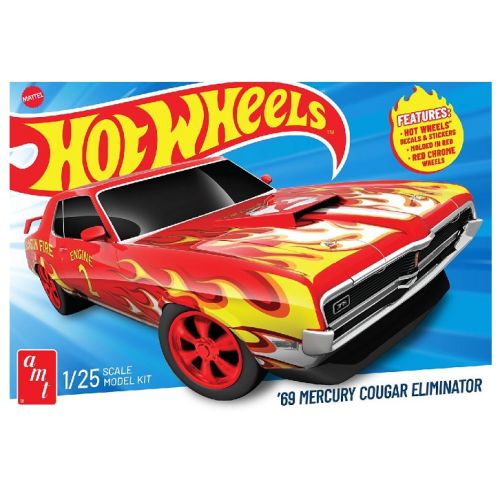 MC '69 Mercury Cougar Eliminator HotWheels 1/25
