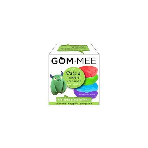 Ens fabrication pâte modeler troll vert