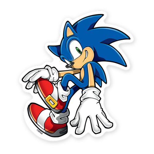 Sticker you Sonic