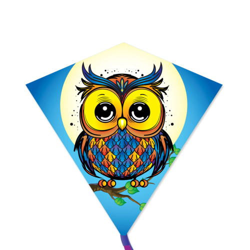 Cerf-volant hibou 30 losange
