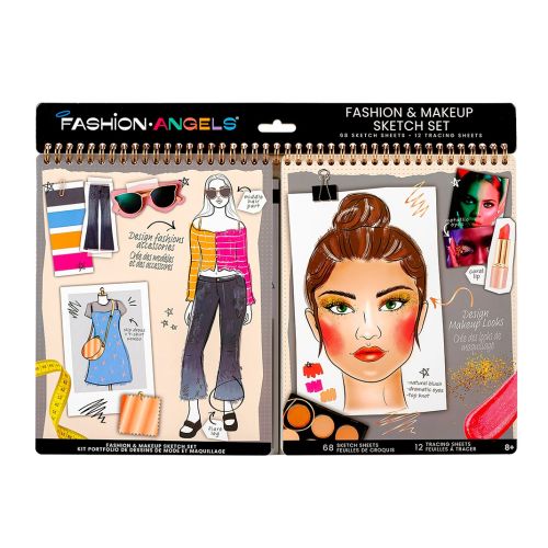 F.Angels - Carnet croquis Mode & maquillage