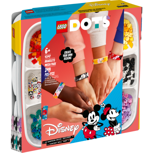 Méga-boîte de bracelets Mickey et ses amis LEGO® Dots