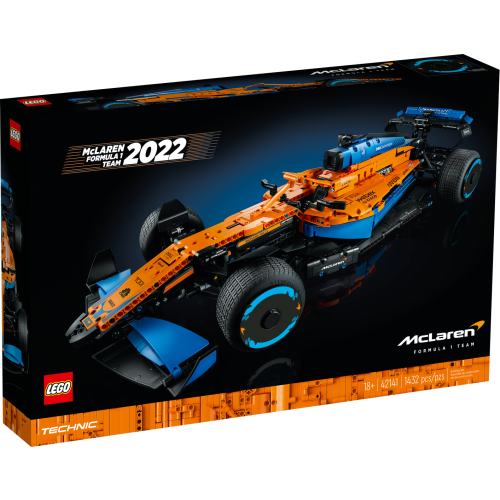 La voiture de course McLaren Formula 1