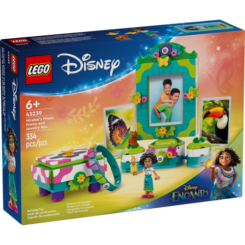 Le cadre photo et la boîte à bijoux de Mirabel LEGO® Disney