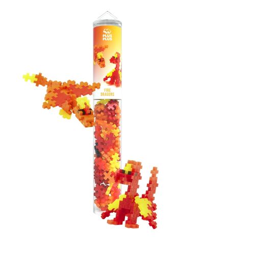 Plus Plus tube Dragon de feu