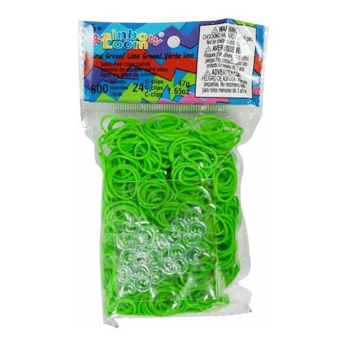 Rainbow Loom Élastiques - Lime