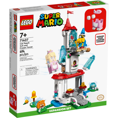 Le Costume de Peach Chat et La Tour gelée Ensemble d’extension LEGO® Super Mario