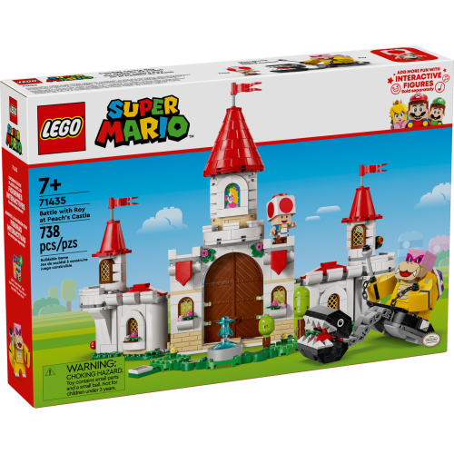 Combat contre Roy au château de Peach LEGO® Super Mario