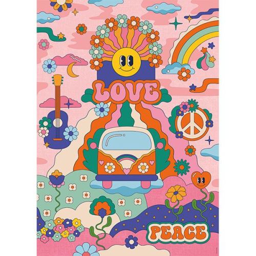 Casse-tête 1000 Hippie style