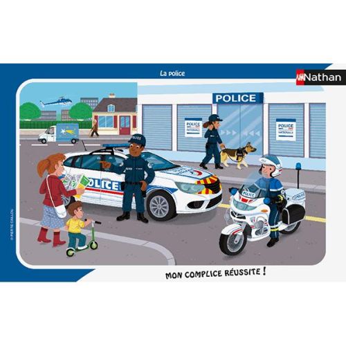 Casse-tête 15 (cadre) La police