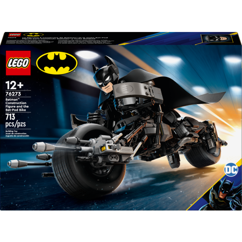 La figurine à construire de Batman et la moto Bat-pod LEGO®