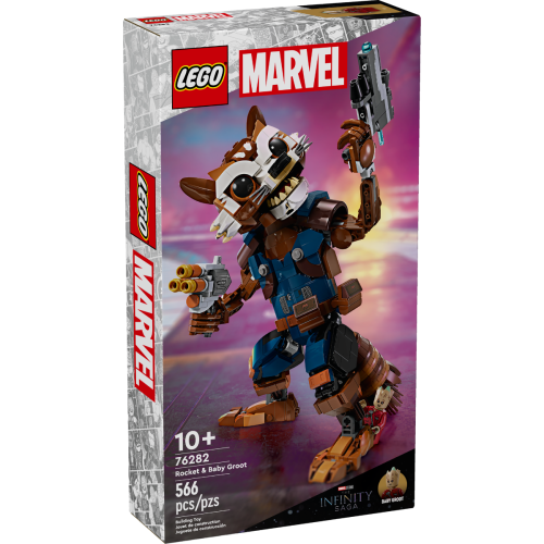 Rocket et bébé Groot 