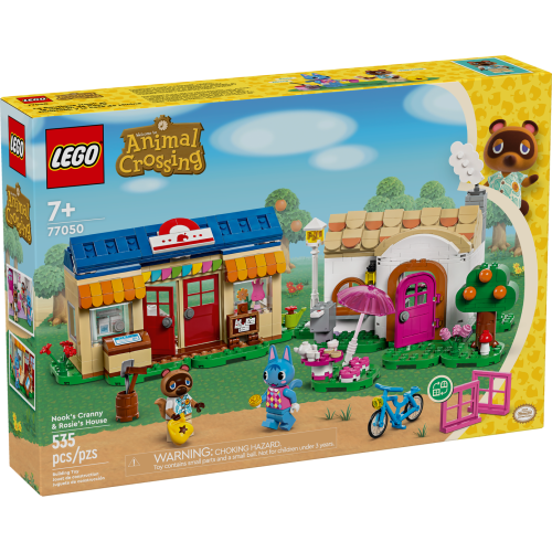 Boutique Nook et maison de Rosie LEGO® Animal Crossing