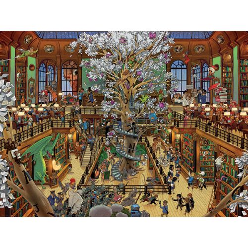 Casse-tête 1500 Bibliothèque