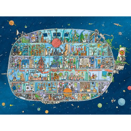 Casse-tête 1500 Vaisseau spatial
