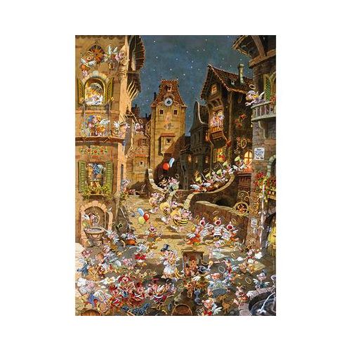 Casse-tête 1000 La ville romantique le soir