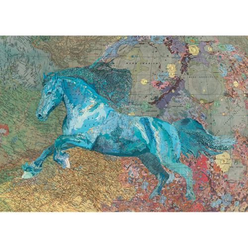 Casse-tête 2000 Carte cheval