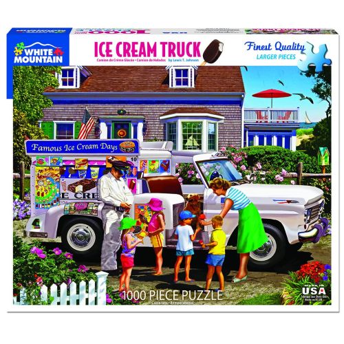 Casse-tête 1000 Camion de crème glacé