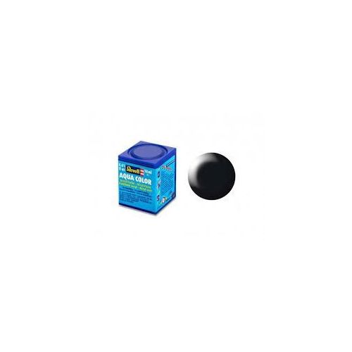 Aqua noir soie