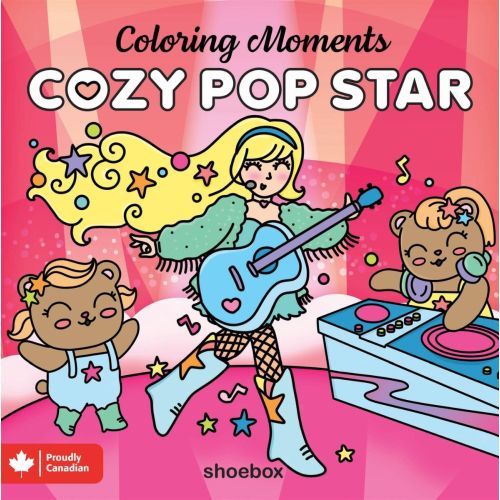 Coloring Moments: Cozy Pop Star (Anglais)