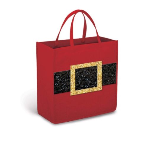 Sac de Père Noël en jute